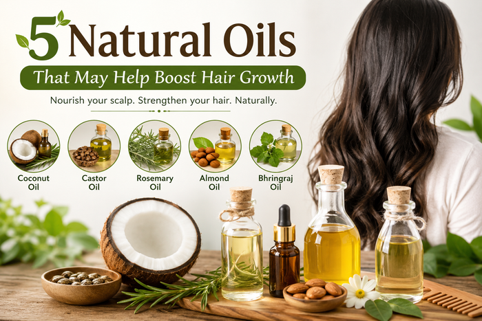 5 Natural Oils That Boost Hair Growth