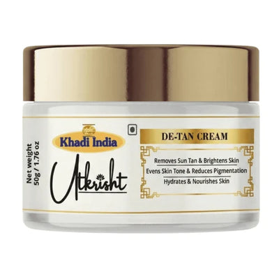 Khadi India Utkrisht De Tan Face Cream