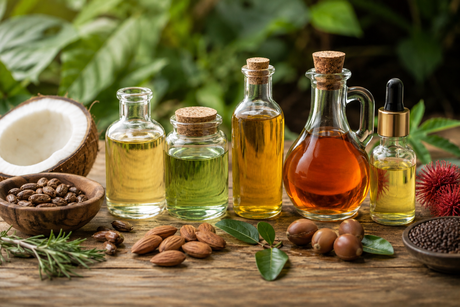 5 Natural Oils That May Help Boost Hair Growth