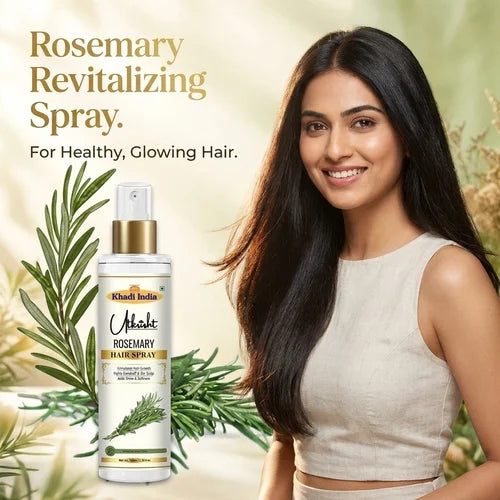 Khadi India Utkrisht Rosemary Hair Spray