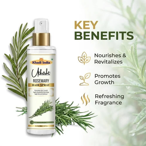 Khadi India Utkrisht Rosemary Hair Spray