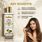 Khadi India Utkrisht Amla Reetha And Shikakai Shampoo