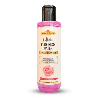 Khadi India Utkrisht Pure Rose Water Skin Toner for Face