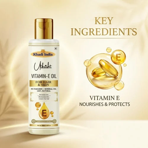 Khadi India Utkrisht Vitamin E Oil