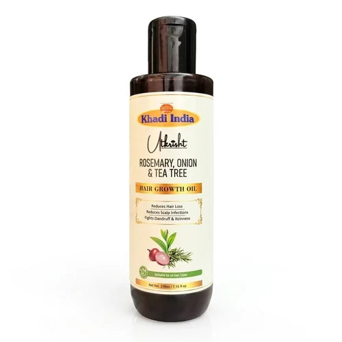 Khadi India Utkrisht Rosemary Onion And Tea Tree Oil