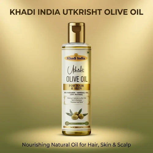 Khadi India Utkrisht Olive Oil