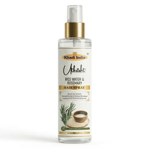 Khadi India Utkrisht Rice Water And Rosemary Hair Spray