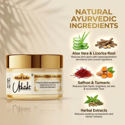 Khadi India Utkrisht Pigmentation Face Cream