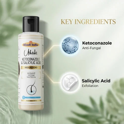 Khadi India Utkrisht Ketoconazole & Salicylic Acid Shampoo