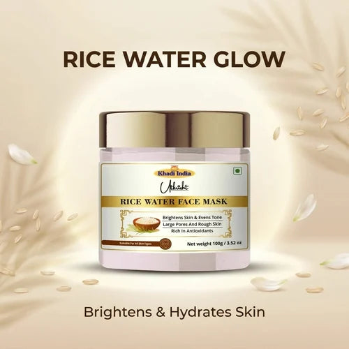 Khadi India Utkrisht Rice Water Face Mask
