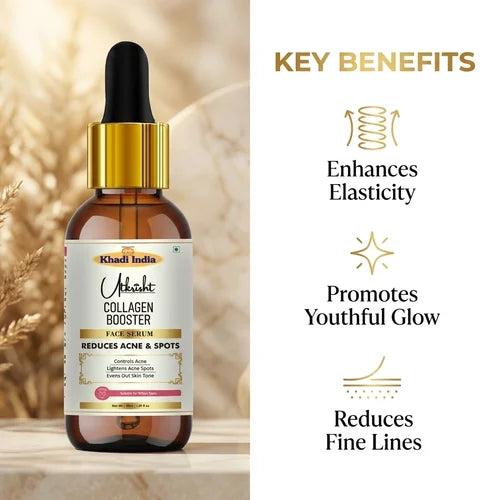 Khadi India Utkrisht Collagen Booster Face Serum