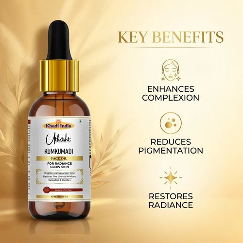 Khadi India Utkrisht Kumkumadi Face Oil
