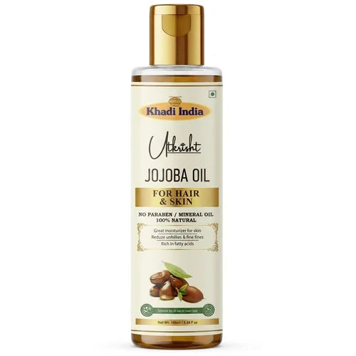 Khadi India Utkrisht Jojoba Oli For Hair & Skin