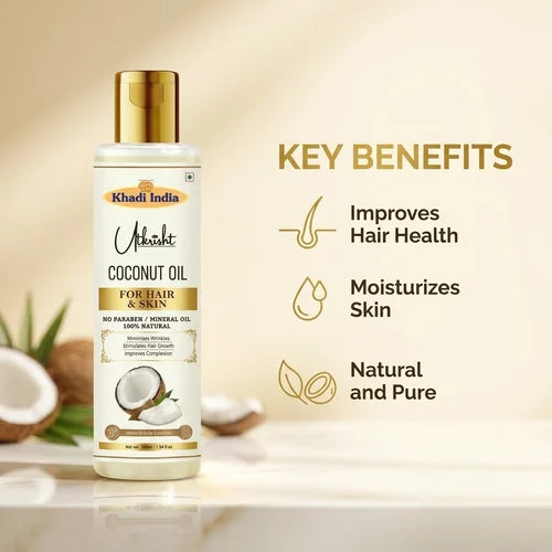 Khadi India Utkrisht Coconut Oil