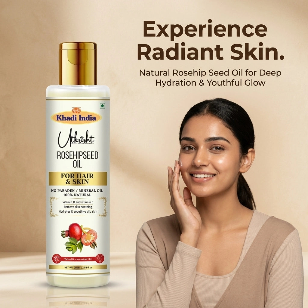 Khadi India Utkrisht Rosehip Seed Oil