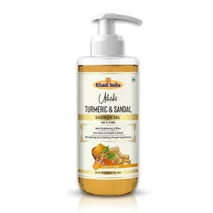 Khadi India Utkrisht Turmeric & Sandal Shower Gel