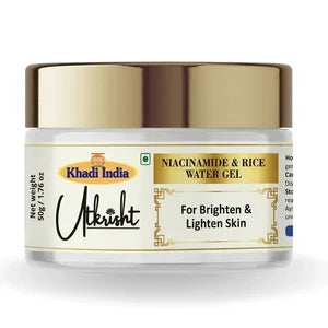 Khadi India Utkrisht Niacinamide & Rice Water Face Gel