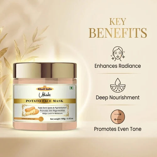 Khadi India Utkrisht Potato Face Mask