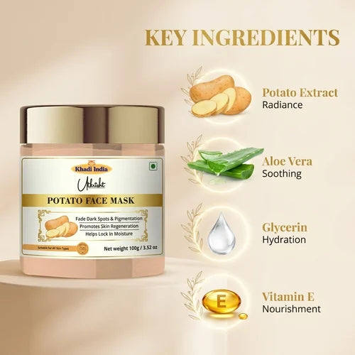 Khadi India Utkrisht Potato Face Mask