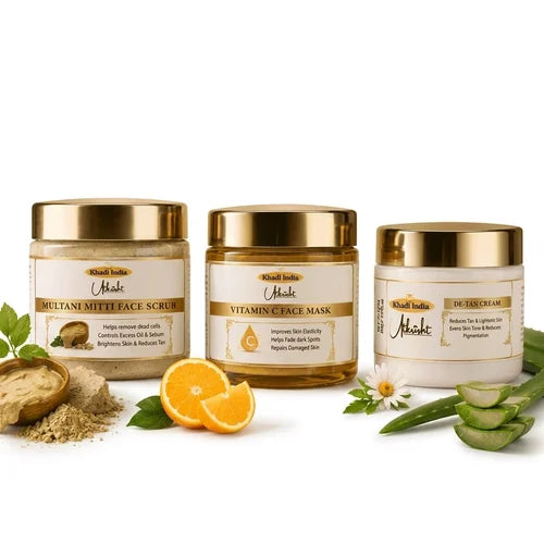 Khadi India Utkrisht Summer Glow Kit