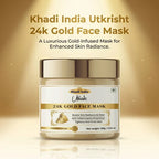 Khadi India 24K Gold Face Mask for Glowing & Radiant Skin