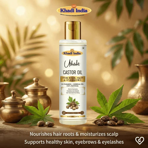 Khadi India Utkrisht Castor Oil