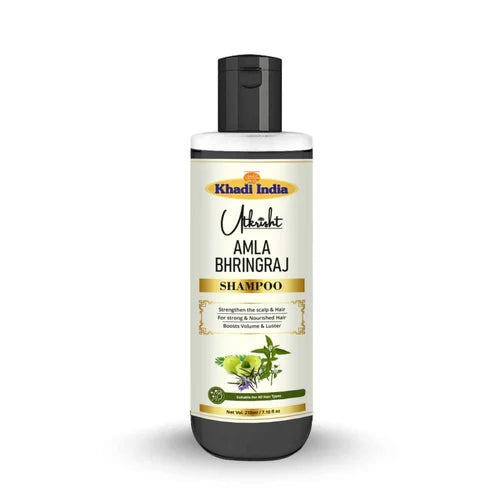 Khadi India Utkrisht Amla Bhringraj Shampoo