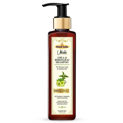 Khadi India Utkrisht Amla & Bhringraj Shampoo