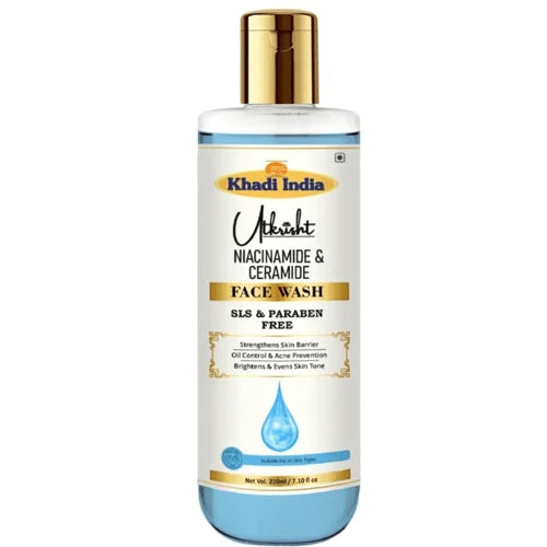 Khadi India Utkrisht Niacinamide & Ceramide SLS Paraben Free Face Wash