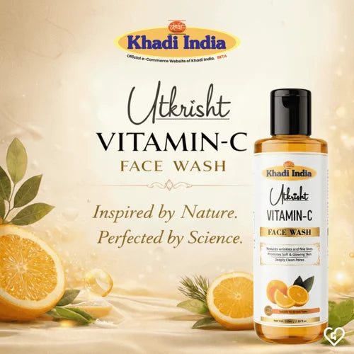 Khadi India Utkrisht Vitamin C Face Wash